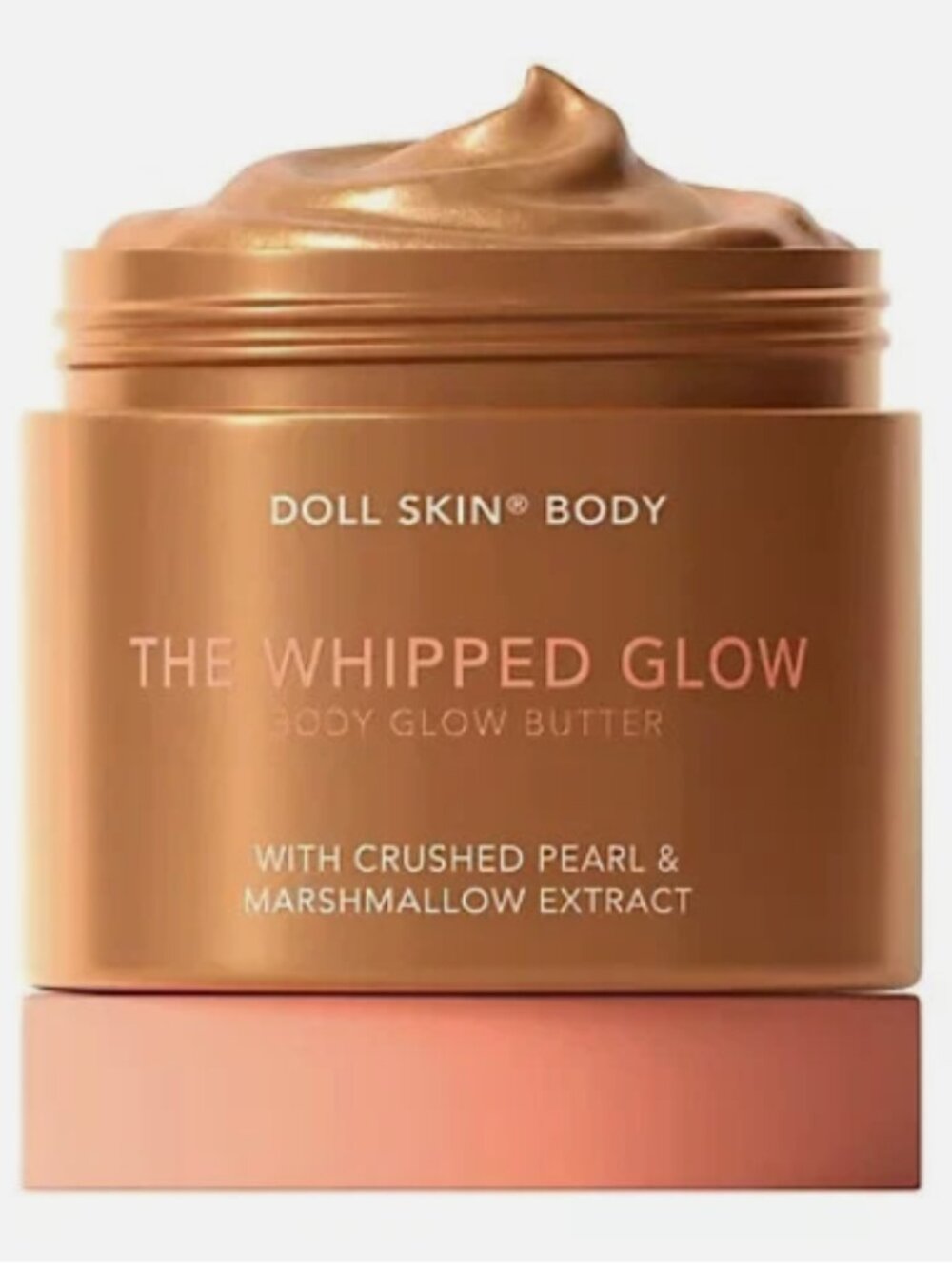 Doll 10 Dollskin Glow Body Butter with Crushed Pearl 8.1 oz-NEW-A731329